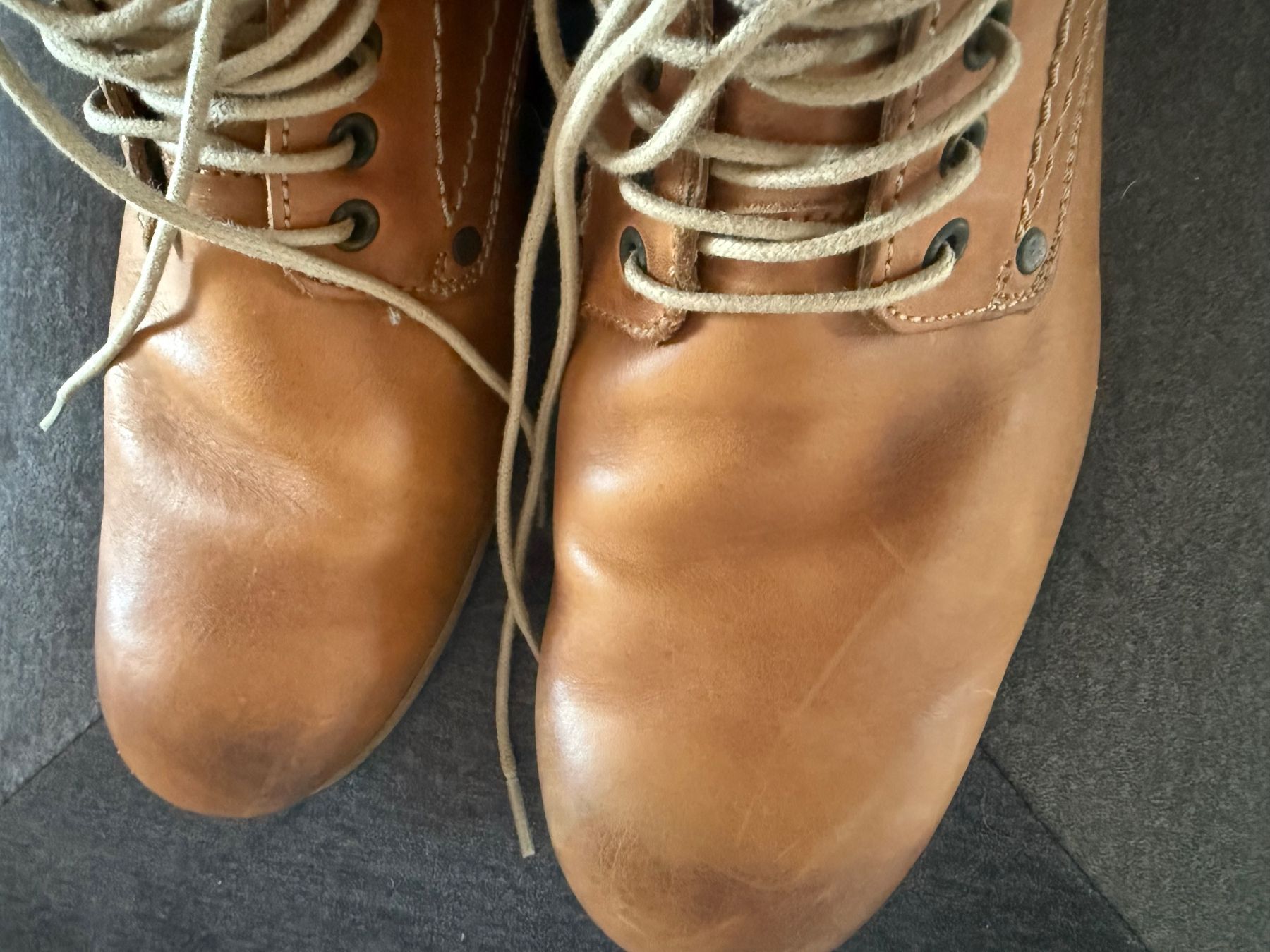Herrenschuhe: Echtlederstiefel Gr.42/28,5cm MAX – Gebraucht aus Buchrain von nat_pl5p 9