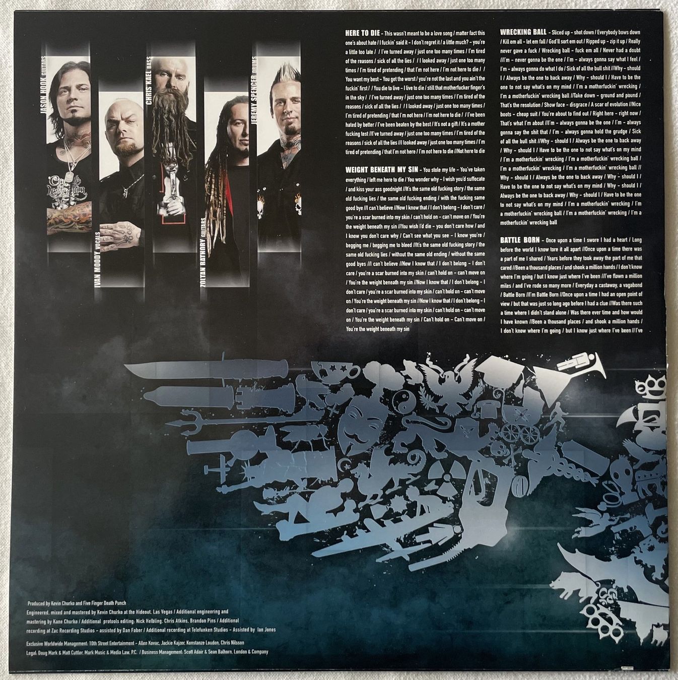 Vinyles: Five Finger Death Punch ‎– The Wrong Side - 2 x Clear Vinyl – Neuf (Voir description) à Uster par Zardodel 6