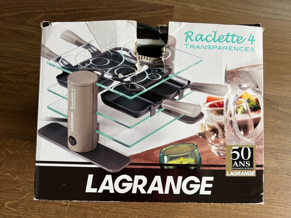Raclette 4 Transparence® - Lagrange