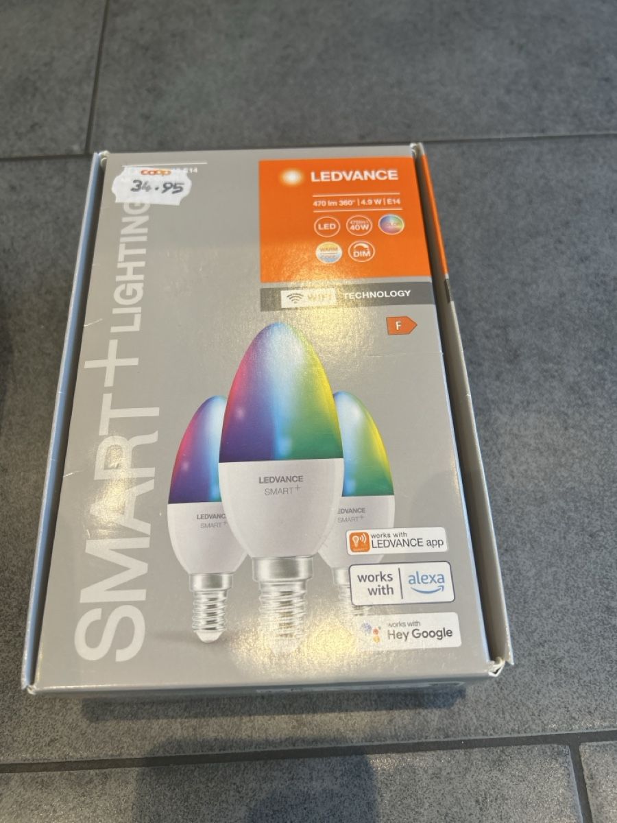 Lampade: Ledvance Smart Plus LED Set E27  8W Amazon Google Levance – Nuovo e nell'imballaggio originale da Mühledorf SO venduto da Dania77 1