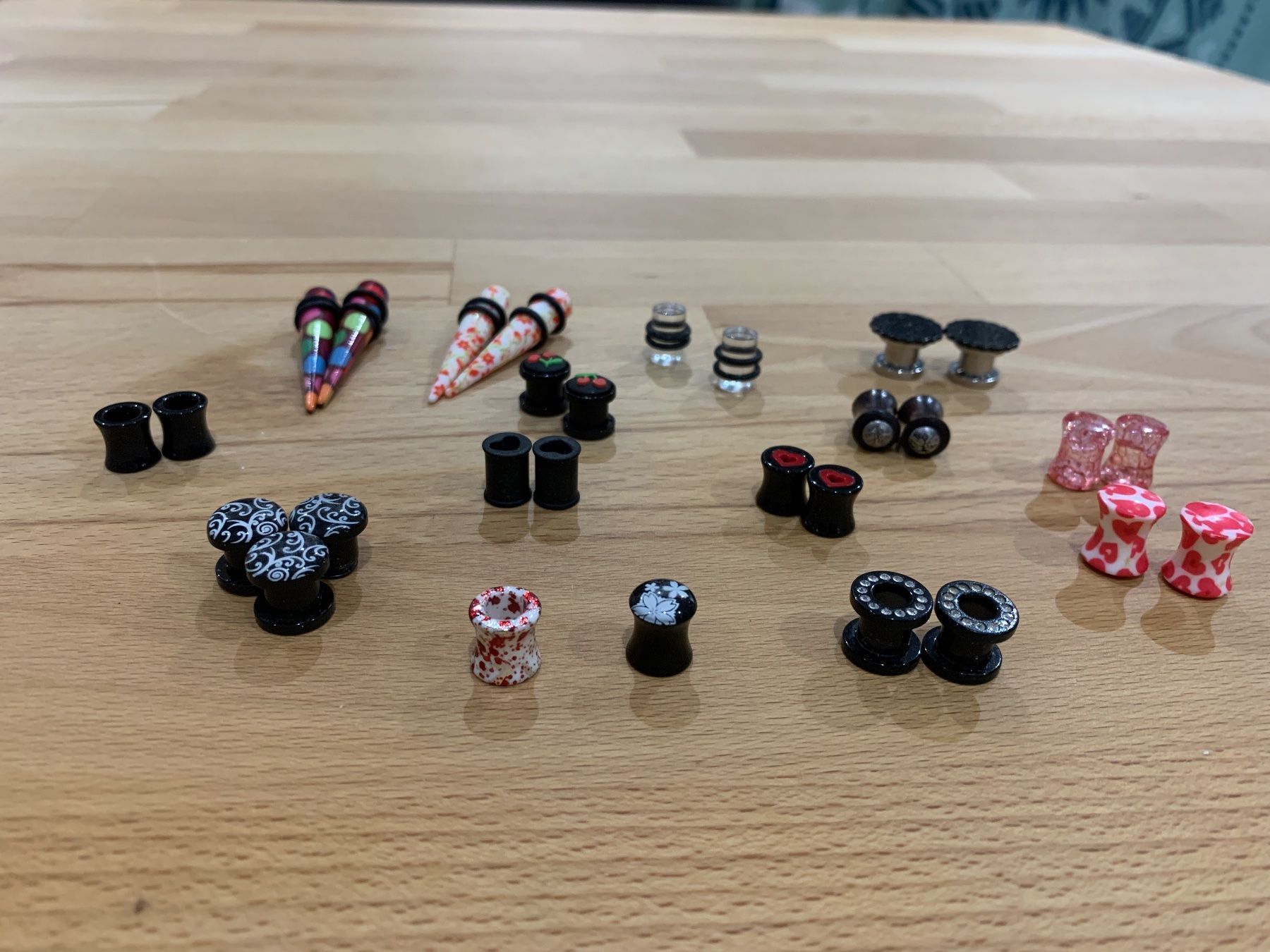 Orecchini pendenti & Orecchini a lobo: Plugs taille 8 – Nuovo (secondo la descrizione) da Charmoille venduto da SheepPower 1