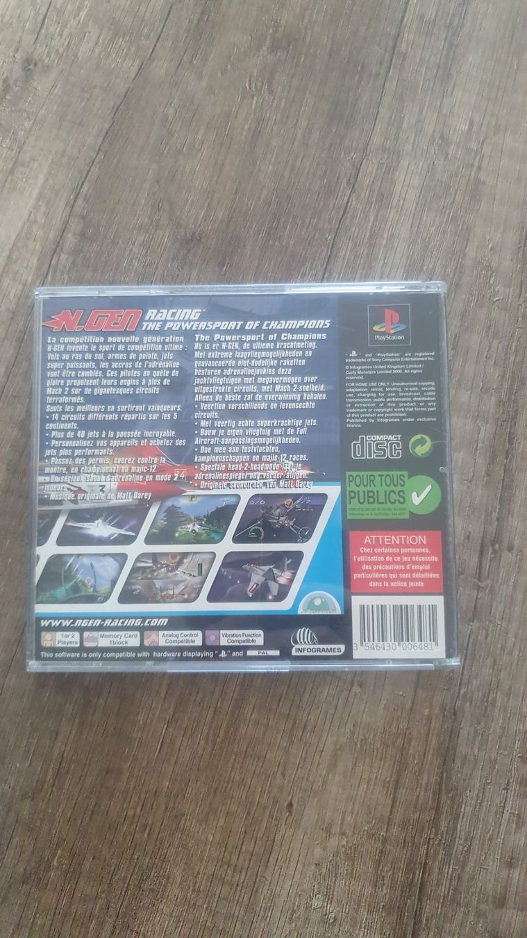 Giochi: Next Generation Racing PAL Playstation 1 – Usato da Gland venduto da Bas_phj6 2
