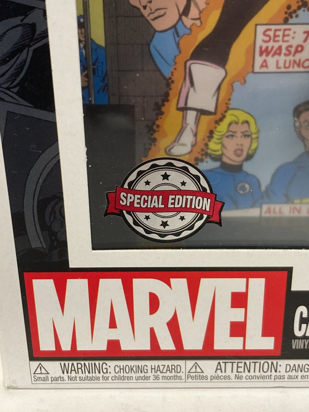 Funko Figuren: FUNKO POP! MARVEL COMIC COVERS # 03 CAPTAIN MARVEL  ( MONICA – Neu und originalverpackt aus Vezia von Aquarius_Age 3