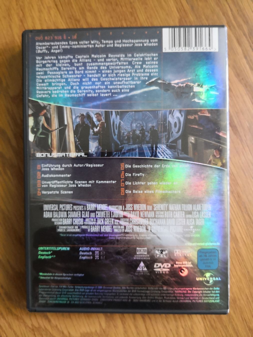 Tutti i DVDs: Serenity Sci-Fi Thriller DVD Firefly Crew! – Usato da Urtenen-Schönbühl venduto da Saints67 2