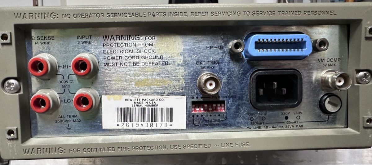 Hewlett Packard Mesurer: HP 3478A Multimeter – D'occasion à Maienfeld par sobiratil 1
