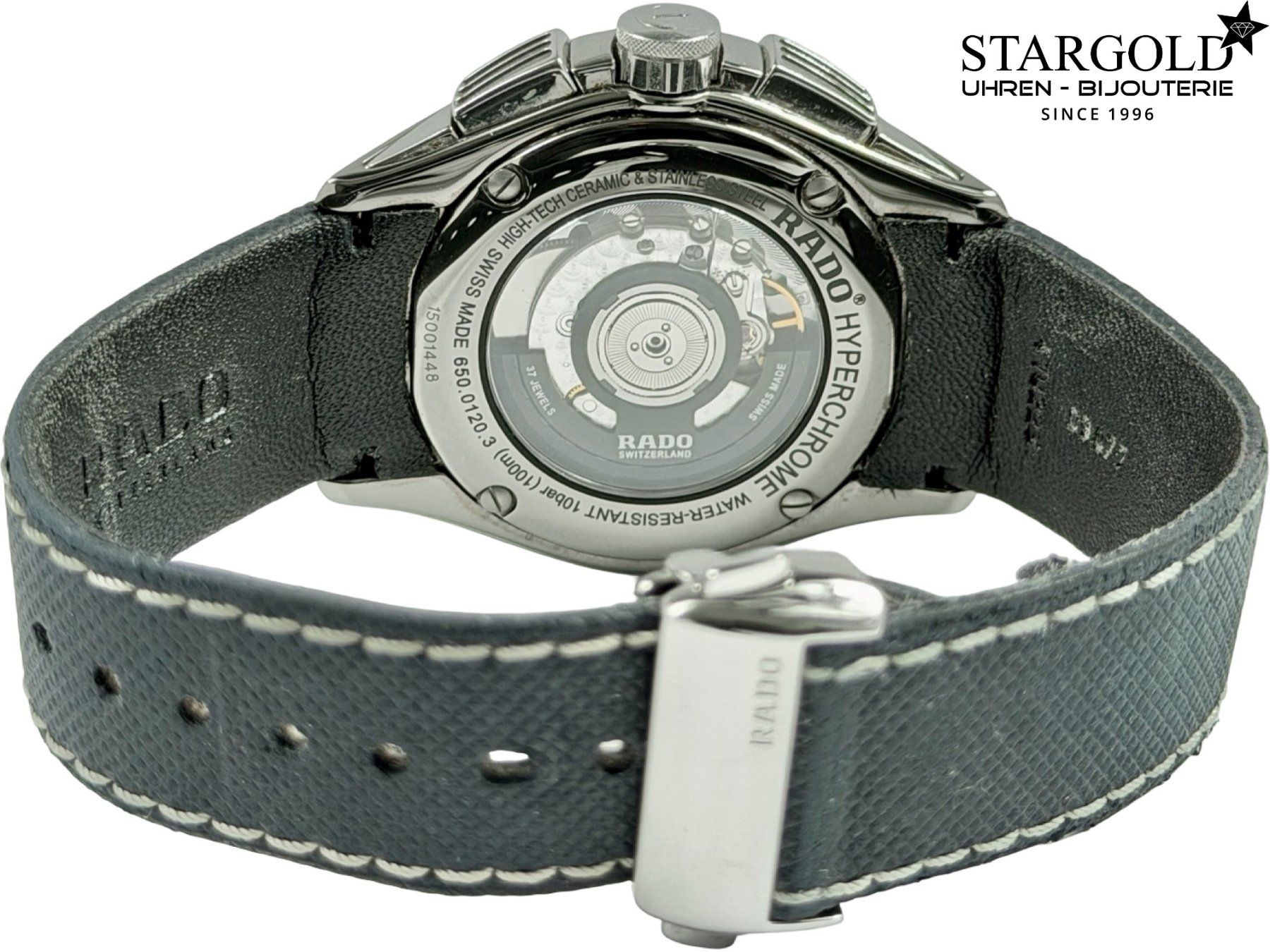 Rado Montres: Rado HyperChrome Chronograph - 650.0120.3 – D'occasion à Zürich par Stargold-Uhren 2