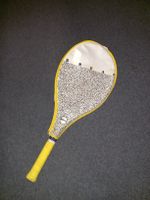 Tennis-Schläger Break gelb-blau mit Schutzhülle gebraucht