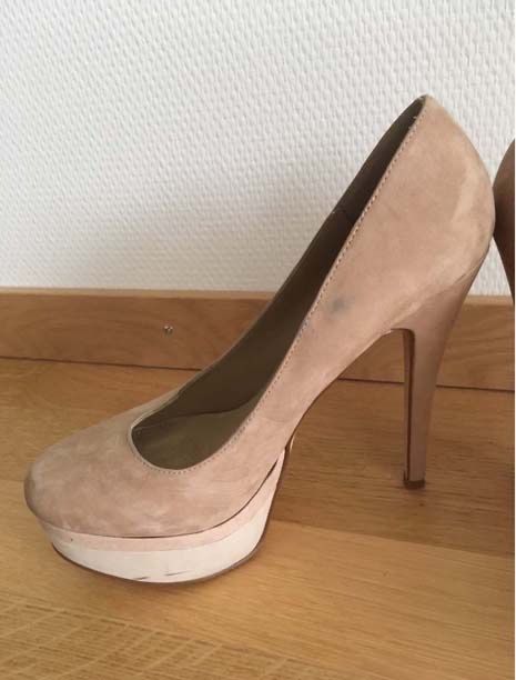 Aldo Damenschuhe: Beige Pumps, Wildlederlook, Grösse 38 – Gebraucht aus Winterthur von butterfly210 6
