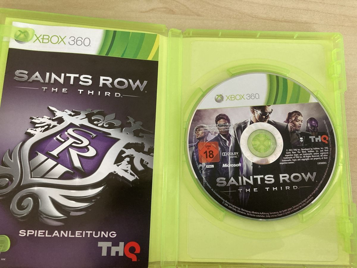 Microsoft Giochi: Saints Row The Third Xbox 360 - Inklusive Professor Genki – Usato da Aarau venduto da Tastee 1