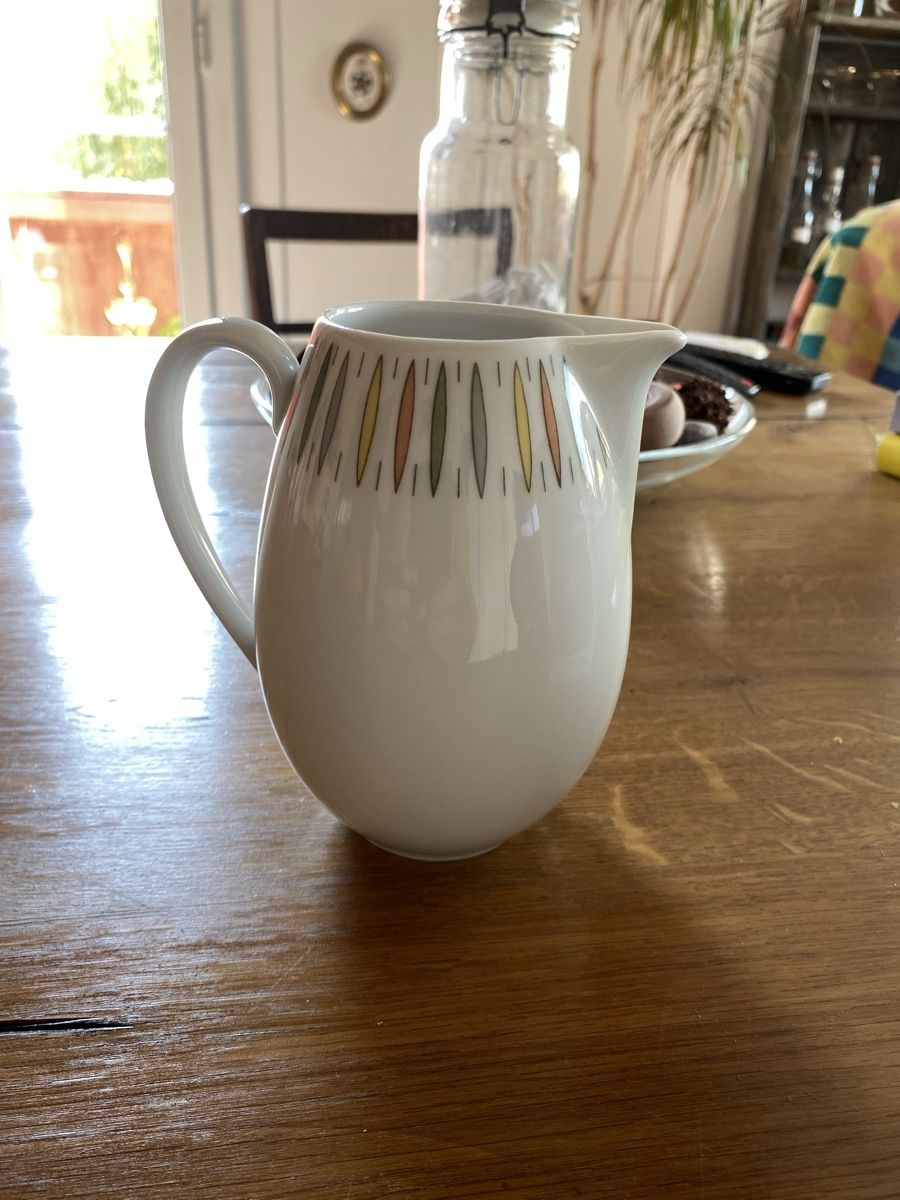 Set di piatti: Vintage Milchkännchen Langenthal – Usato da Zimmerwald venduto da Holzdata1