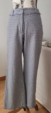 Hose Weekend Max Mara Hahnentritt Muster Grösse 36