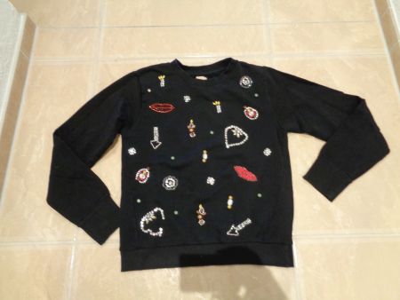 Zara wunderschöner Sternchen Pulli, S oder 164