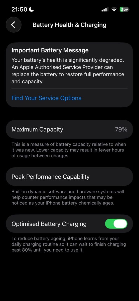 Apple Portables: Apple iPhone 13 Pro Graphite 256GB – D'occasion à Bern par pnlmc2325 7