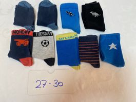 7 Paar Socken 27 - 30