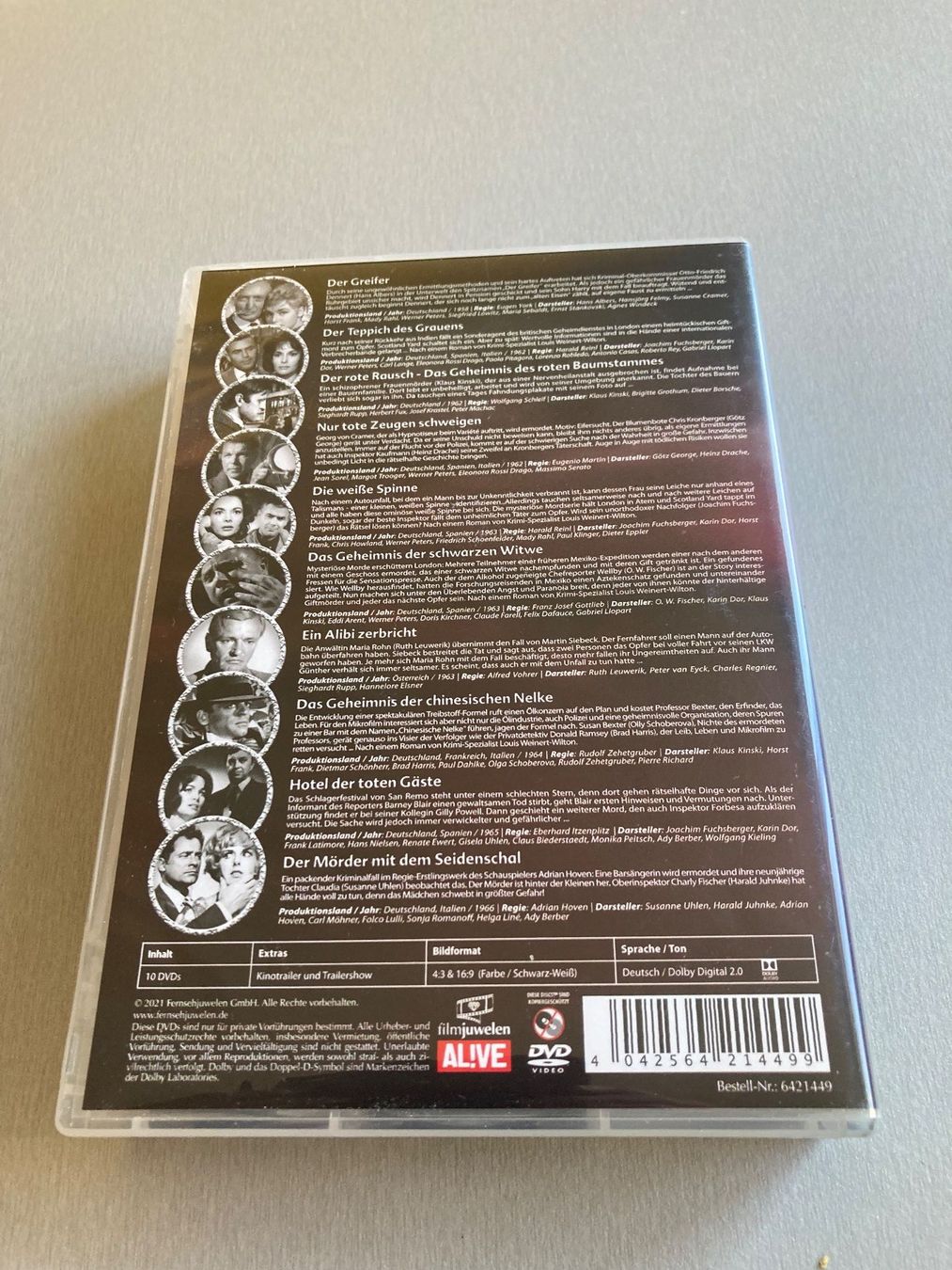 Alle DVDs: Krimi Klassiker - 10 DVDs – Gebraucht aus Wald ZH von Liedermacher 1
