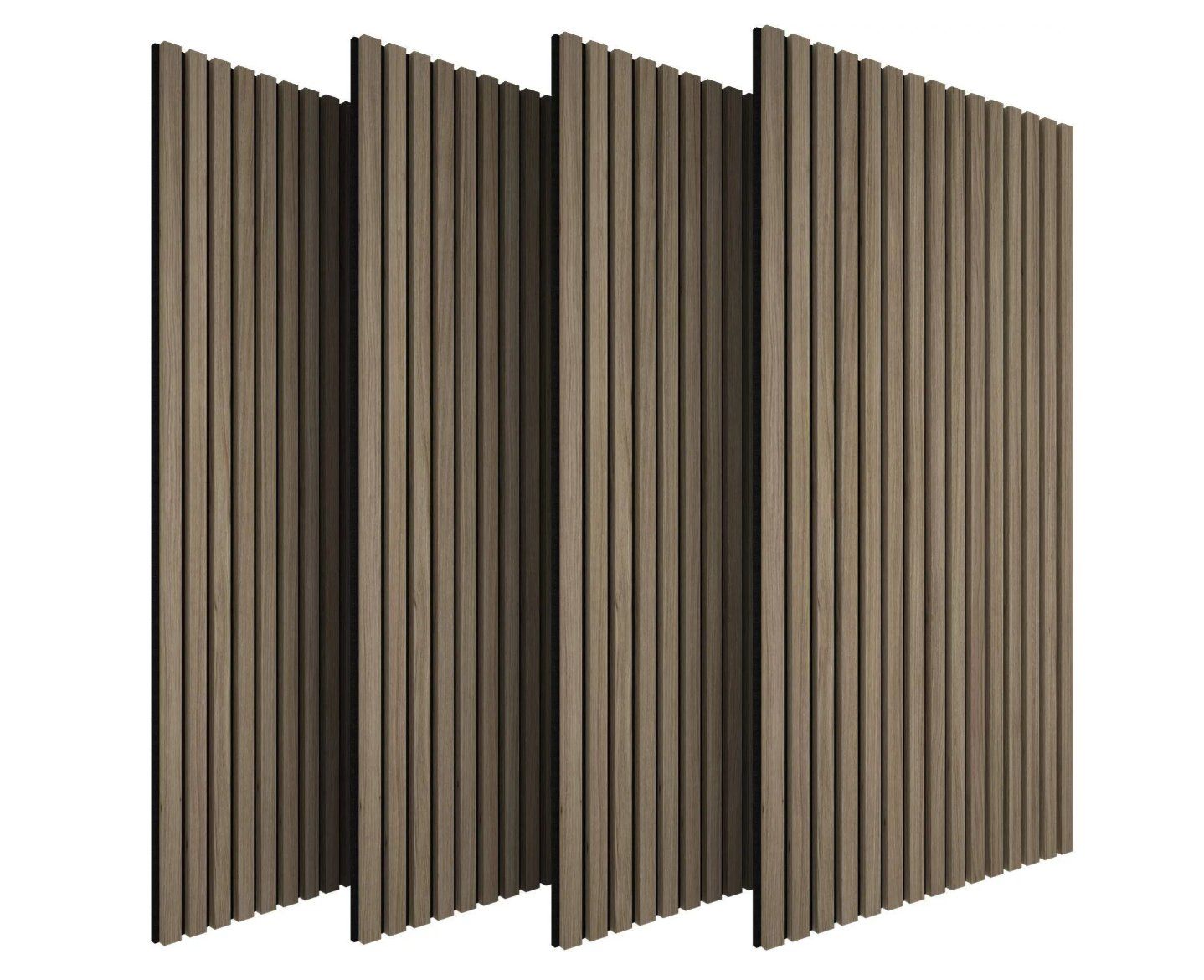 Altri accessori: 4er Set Akustikpaneele Sonic Wall Eiche dunkel – Nuovo (secondo la descrizione) da Steinhausen venduto da Retourenprofis