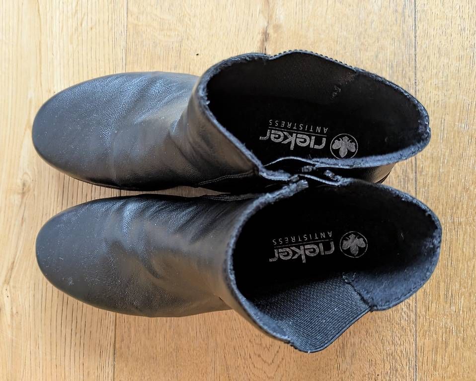 Rieker Scarpe da donna: Rieker Stiefeletten 41 (neu!) – Nuovo (secondo la descrizione) da Bremgarten b. Bern venduto da tram05 3