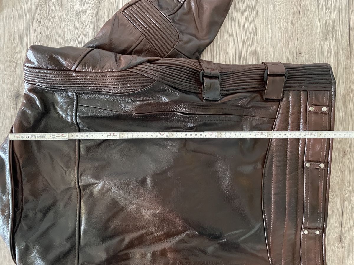 Giacche: Neue Lederjacke Gr. XL Farbe braun – Nuovo e nell'imballaggio originale da Ins venduto da creamo1 6
