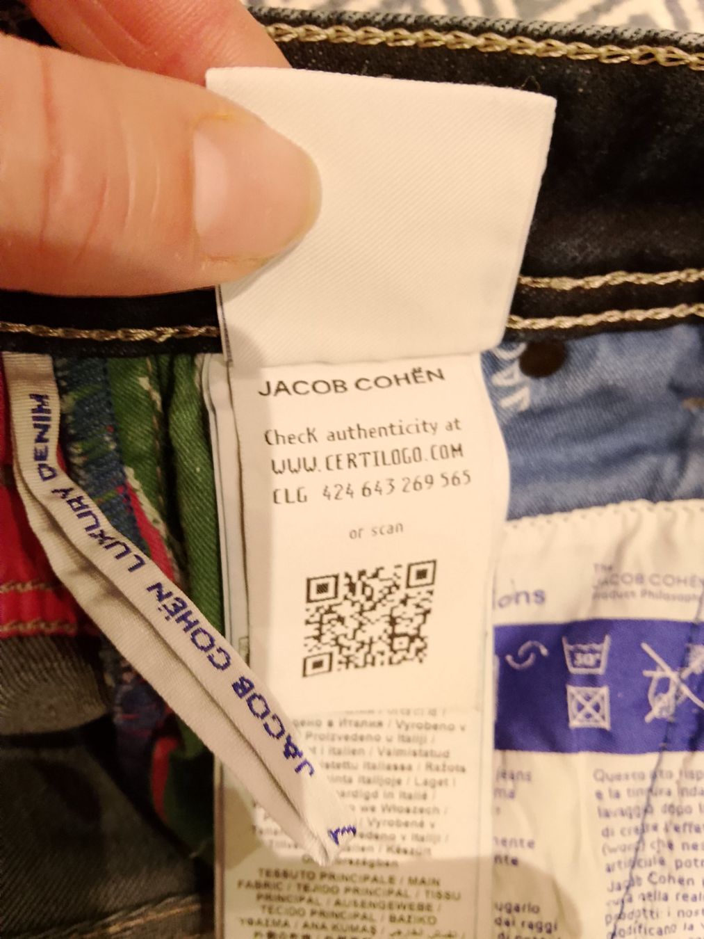 Jacob Cohën Jeans: Jacob Cohen Jeans Herren dunkles Blau. – Neu (gemäss Beschreibung) aus Bellikon von MellonCollieMitTwint 4