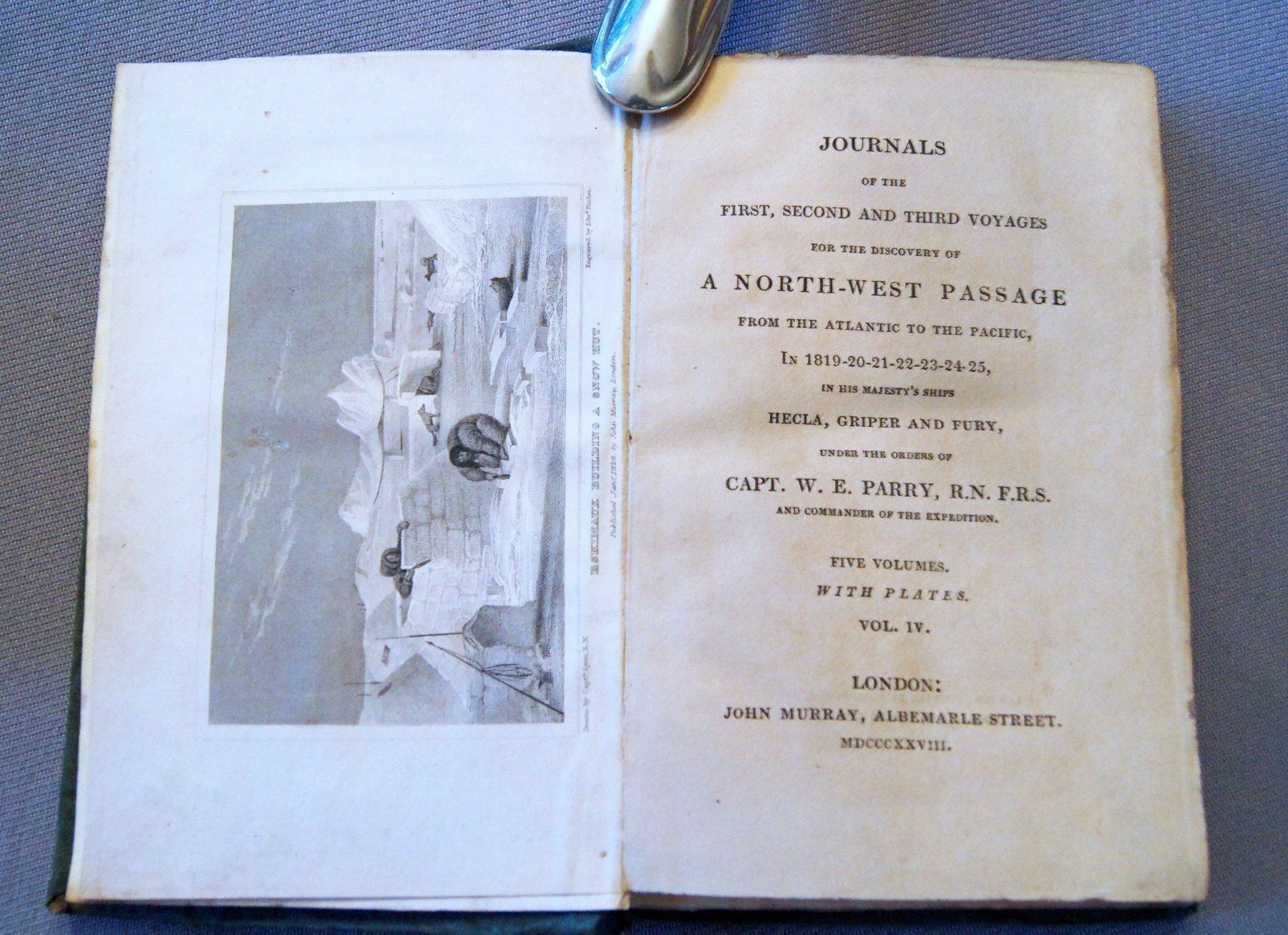 Libri: Parry (W.E.): Journal North West Passage – Usato da Geroldswil venduto da ARTEFACTO 5