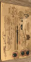 Carte postale ancienne timbrée et oblitérée