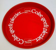 altes Coca-Cola Serviertablett  70iger Jahre  (02)