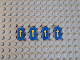 LEGO Classic Space - Bedruckte Fliesen - 3069p06 (Lot 4)