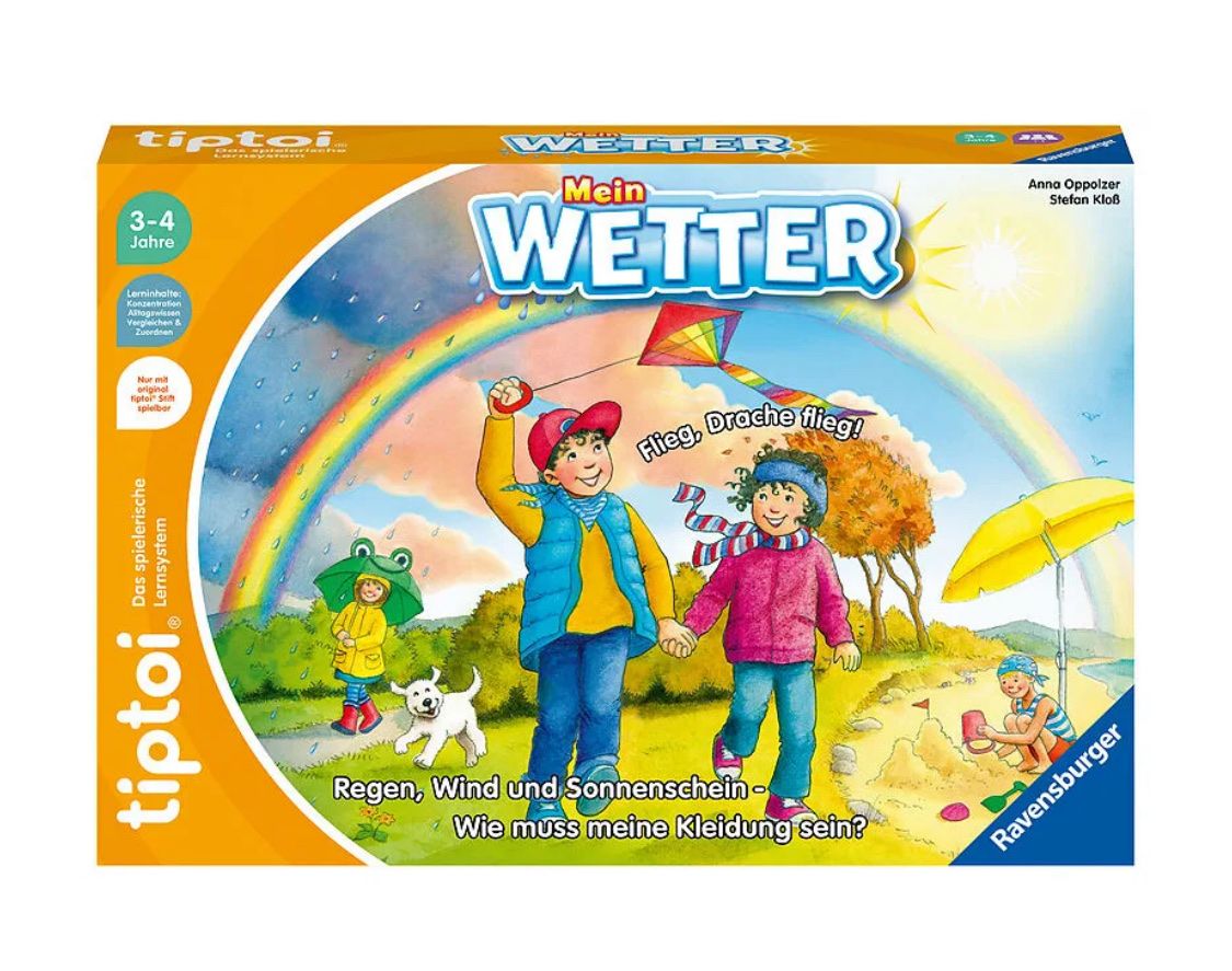 Tiptoi Giochi: TipToi Mein Wetter Spiel – Nuovo e nell'imballaggio originale da Ennetbaden venduto da Mentos07