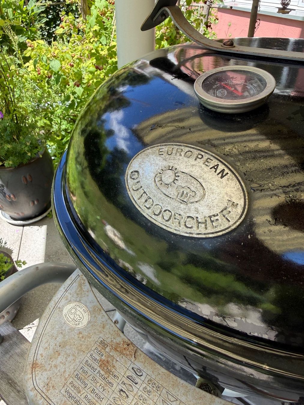 Grils: Outdoorchef mit Grillpfanne, Gourmet-Set – D'occasion à Hünenberg See par Cheetah4 2