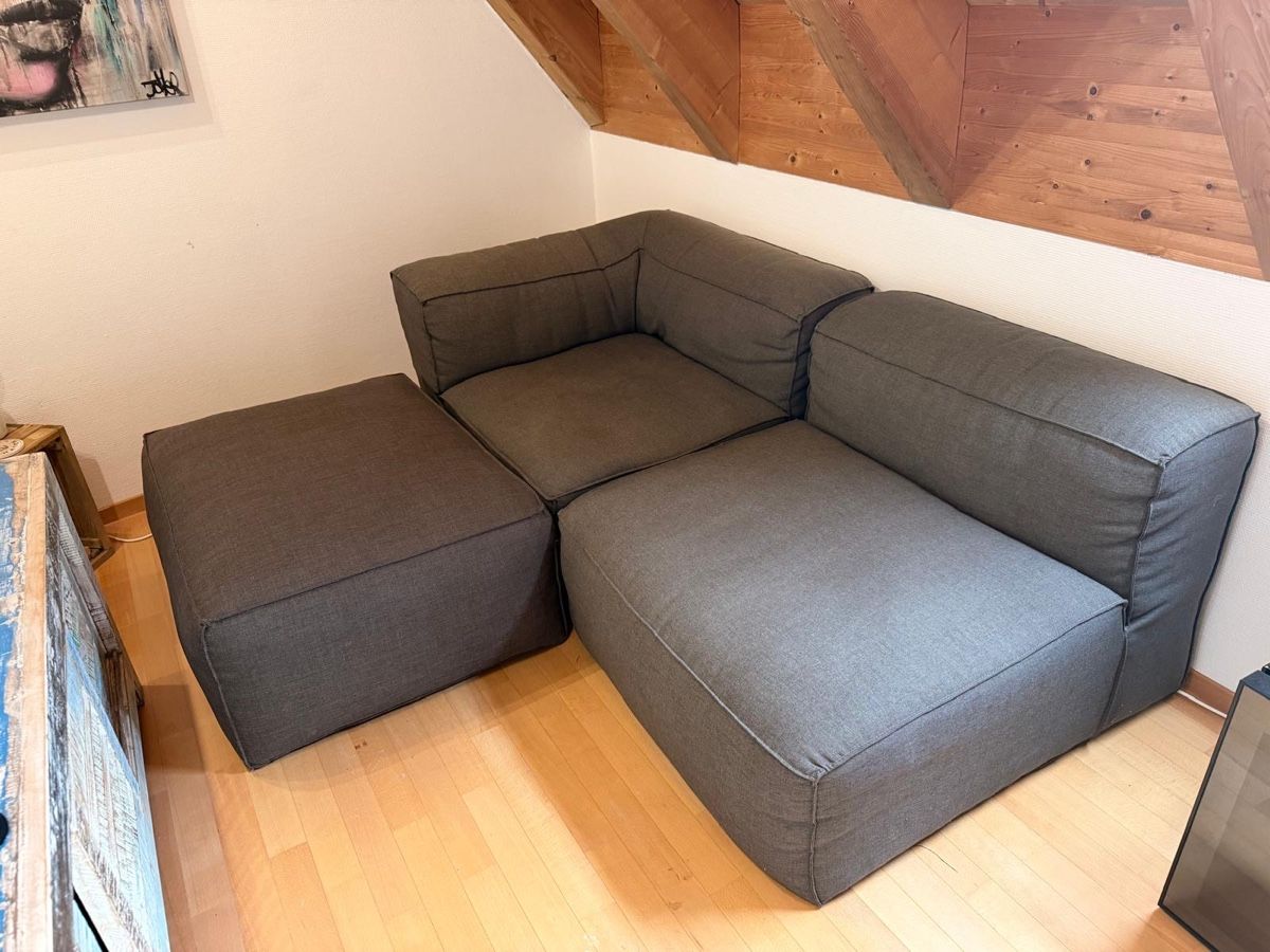 Sofas: Brown modular soft sofa – Gebraucht aus Glattbrugg von suz_8xg5 2