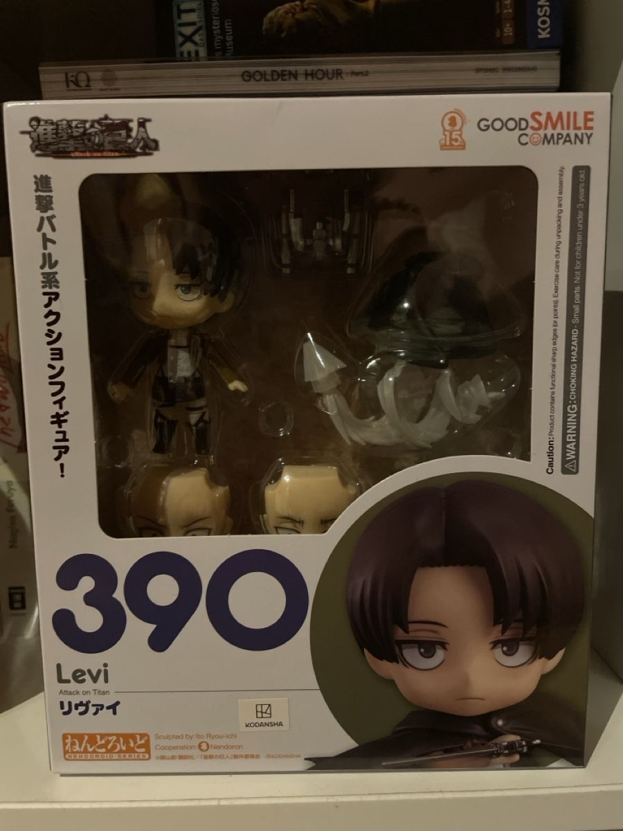 Statuette: Levi Ackermann Nendoroid from Attack on titan – Nuovo (secondo la descrizione) da Fraubrunnen venduto da ele_qmh8