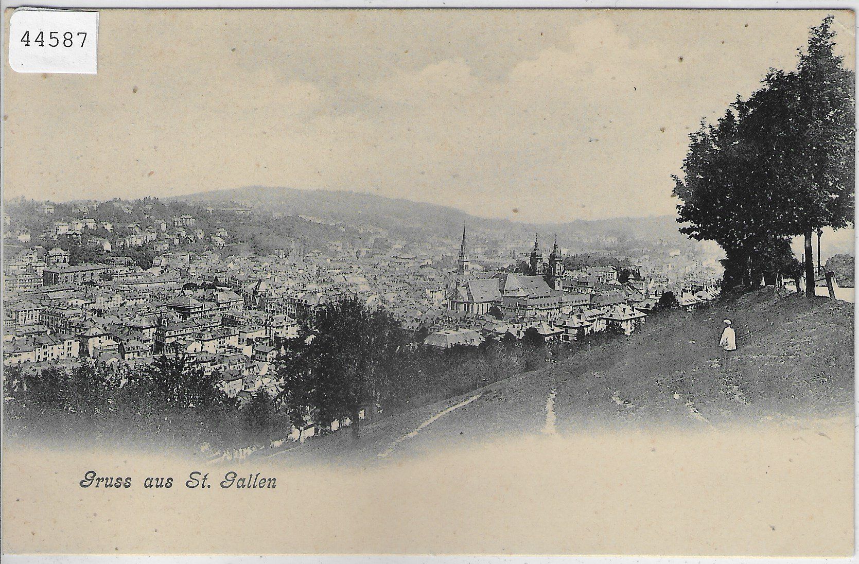 Ansichtskarten: Gruss aus St. Gallen – Gebraucht aus Ettingen von Kartenplanet