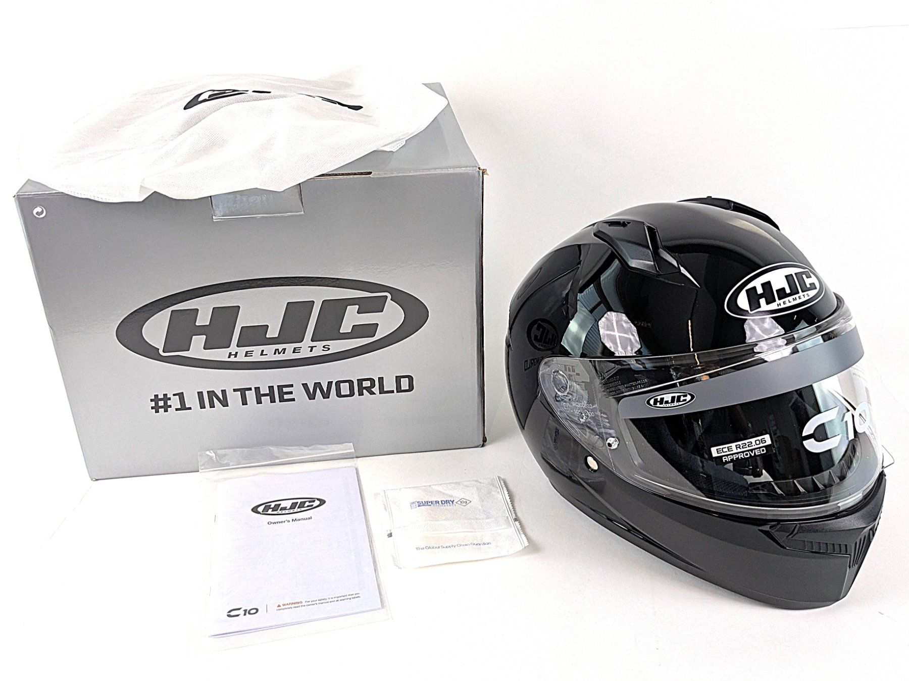 HJC Casques & visières: HJC C10 Helm Gr. L – Neuf (Voir description) à Dintikon par Restwert_Dintikon