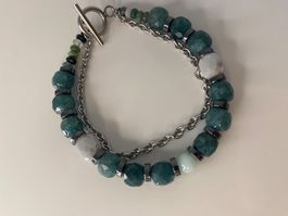 Armband Stein&Kristall