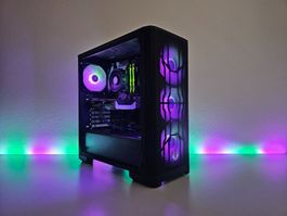 Gaming PC TriTop🔺RTX 5060 + X3D Ryzen 5 | 1TB SSD