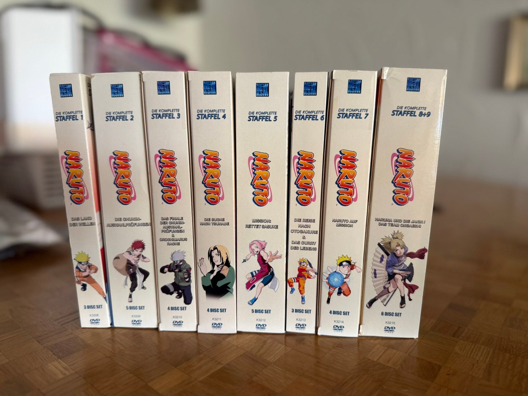 Tutti i DVDs: Naruto Staffel 1-9 – Nuovo (secondo la descrizione) da Meikirch venduto da meineangebote