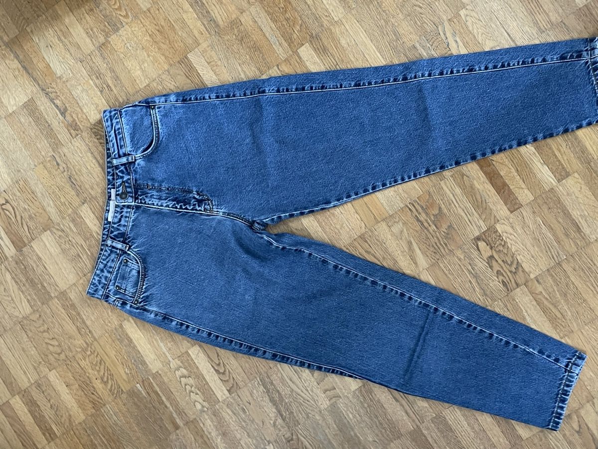 Jeans: Subdued boyfriend jeans with vintage print – Usato da Zürich venduto da WeisserPlanet 2