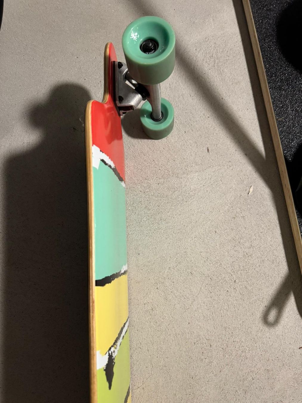 Skateboards: Apollo longboard, schwarz, zwei mal benutzt – Usato da Boll venduto da mar_r88n 1