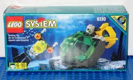 LEGO 6110 Stingrays-Tauchboot U-Boot 🐠 Solo Sub AQUAZONE 🧱