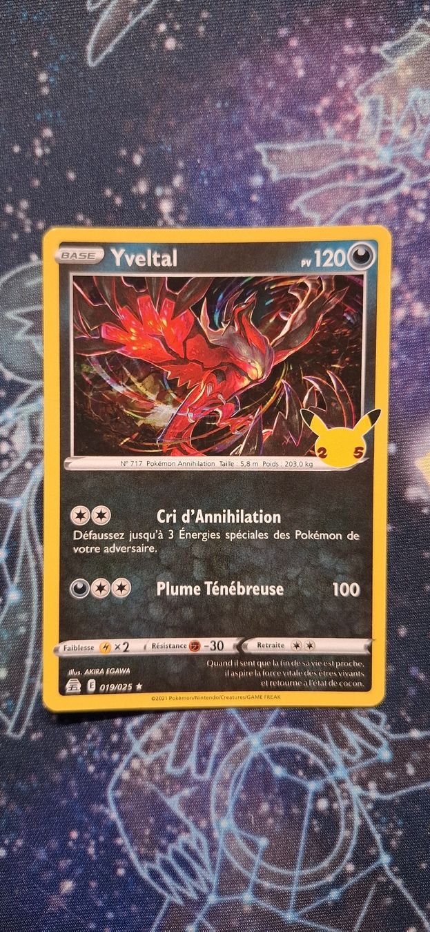 Pokémon Cartes à collectionner: Yveltal Célébration 25th Stamp - 019/025 FR – D'occasion à Petit-Lancy par Kara_TCG 1