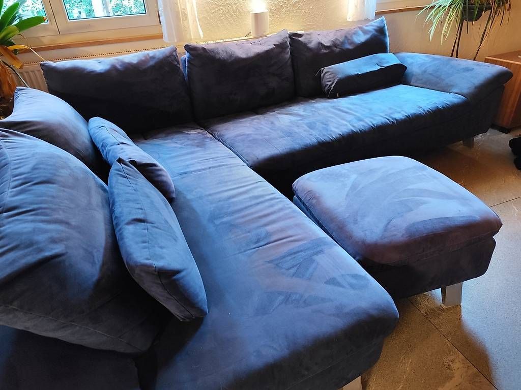 Sofas: Blaues Sofa – Gebraucht aus Brugg AG von fischbach2008