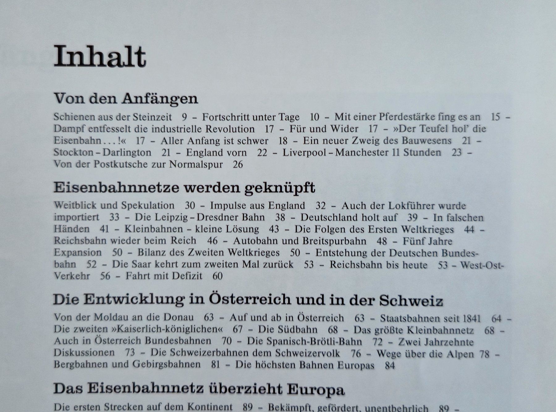 Bücher: Die Geschichte der Eisenbahn – Neu (gemäss Beschreibung) aus Rothenburg von Ajax111 1