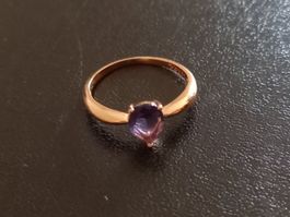 Vergoldet Ring, Grosse 8 (57)