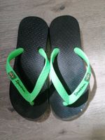 Flip-Flop Gr. 31/32 grün-schwarz