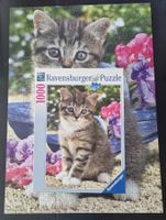 Schönes Puzzle *Kätzchen im Garten*
