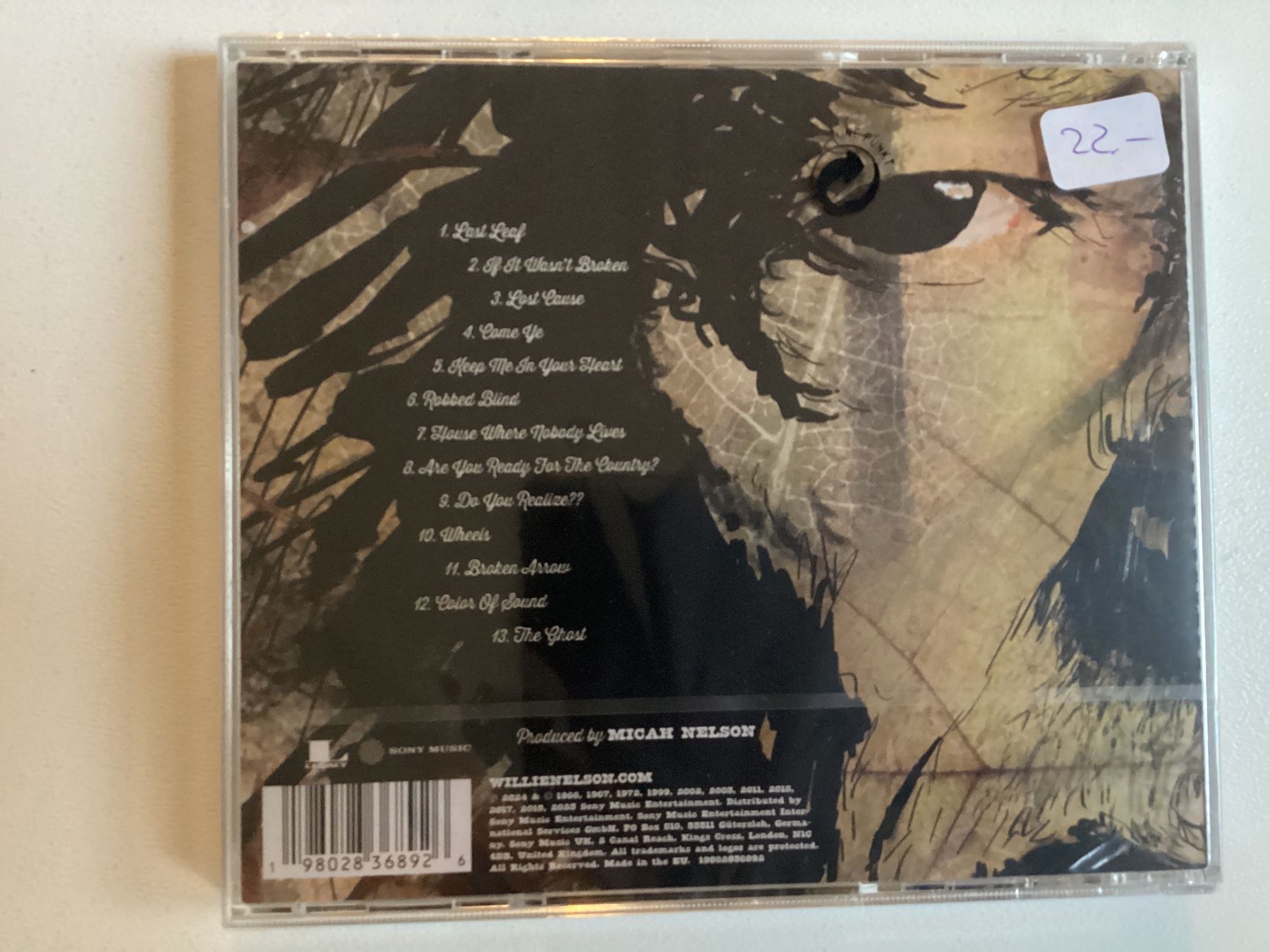 CD: Willie Nelson CD - Last Leaf On The Tree (Sealed) – Usato da Gutenswil venduto da Hamzian 1