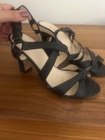 Navyboot Heeled Sandals - size 38 - black!