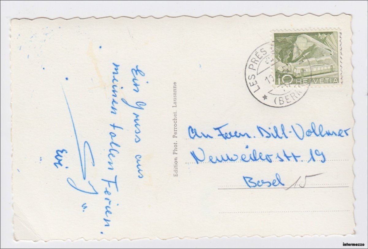 Cartes postales: Evilard Leubringen // Hotel de la gare – D'occasion à Basel par intermezzo12 1