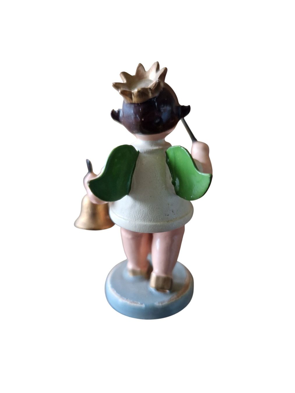 Statuette: Erzgebirge Engel mit Glocke – Usato da Mörschwil venduto da lindaswunderkiste 4