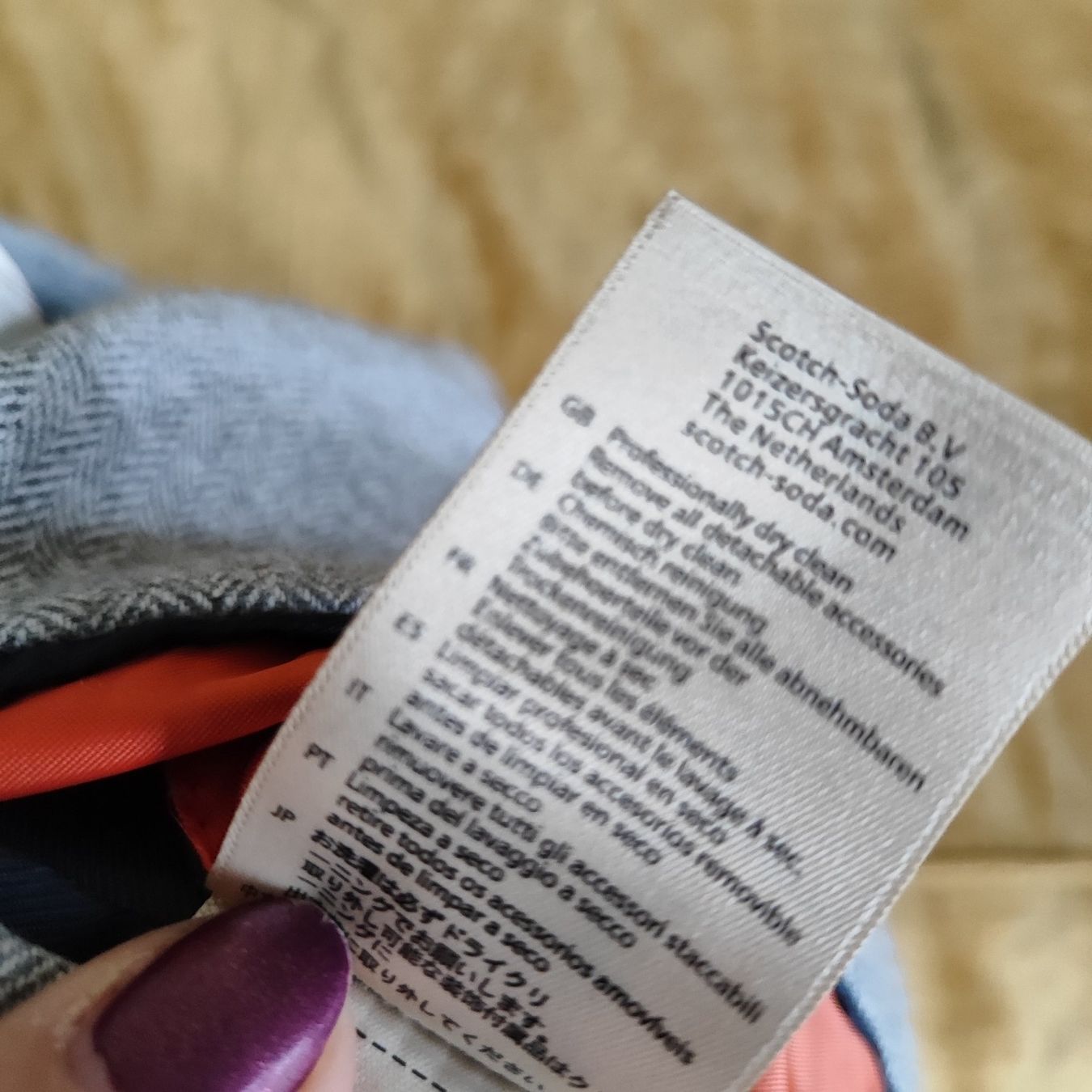 Giacche: Scotch & Soda Herren Blaser Gr XL – Nuovo e nell'imballaggio originale da Langnau am Albis venduto da Judithsebi 6